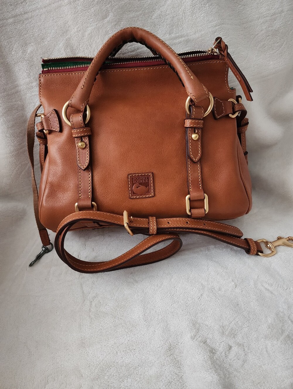 Florentine Mini Satchel - Natural
